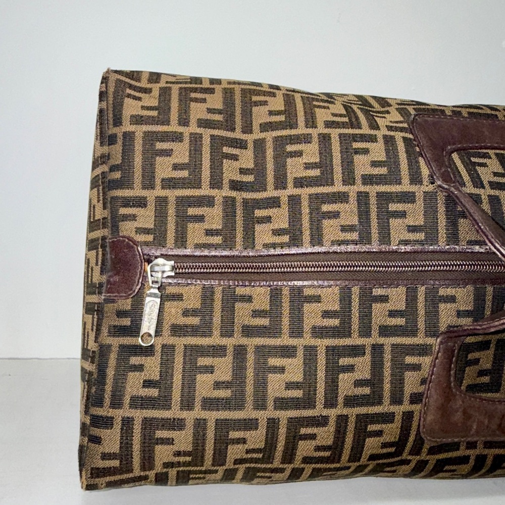 Rare Auth FENDI Travel/weekender Bag with COA - Picture 10 of 14